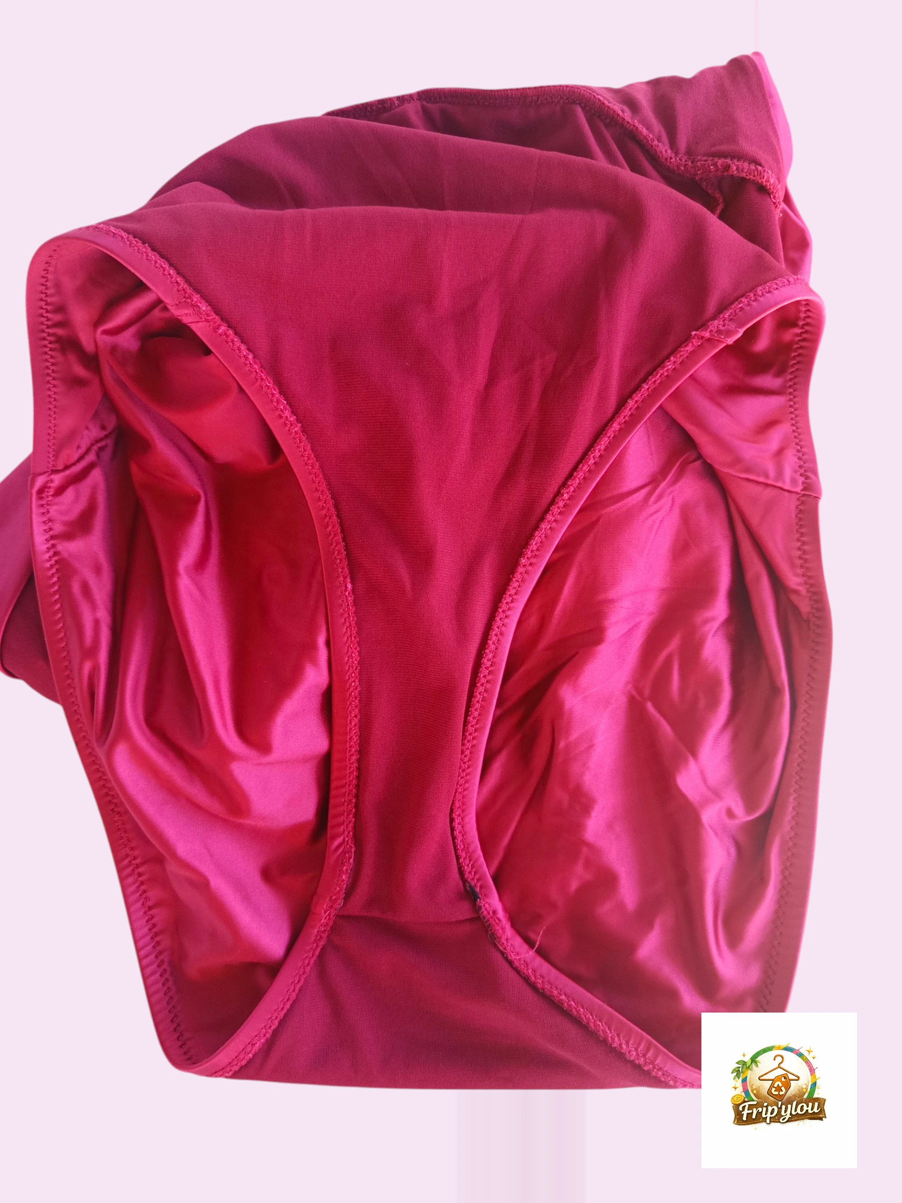 Satin one-piece backless swimsuit – Very elegant A1758 – photo 4